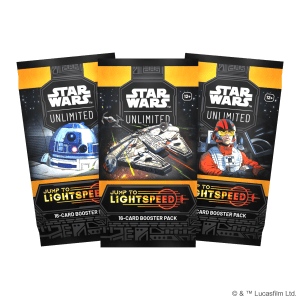 Star Wars Unlimited Jump to Light Speed Booster Pack
